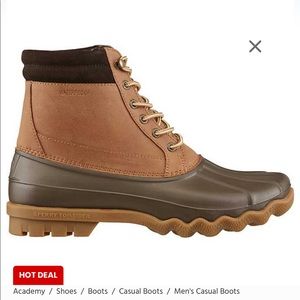 sperry duck boots academy